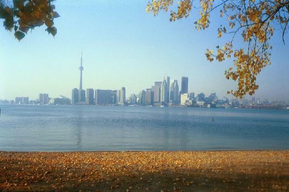 photo of Toronto from Toronto Island.